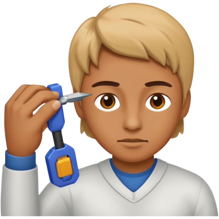 Person fixing object emoji