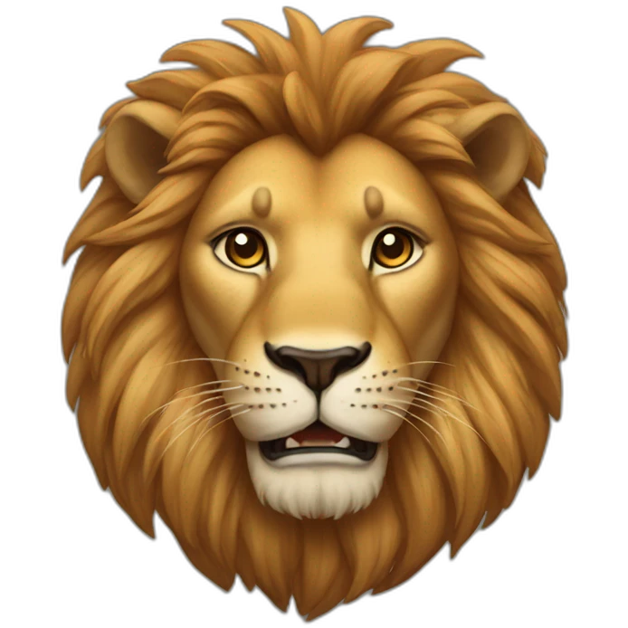 Lion emoji