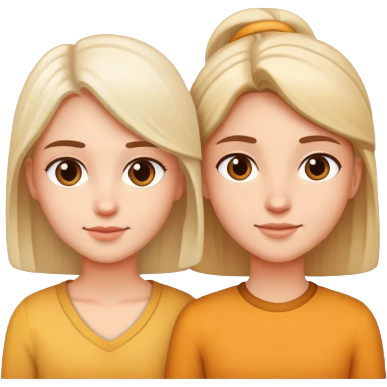 Two people gradually moving closer, showing progression of trust building emoji