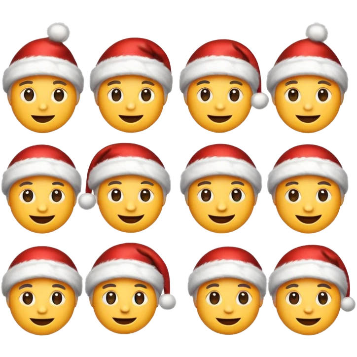 Can you make different Christmas emojis  emoji