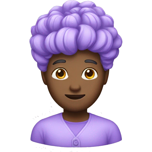 Lavender purple emojis emoji