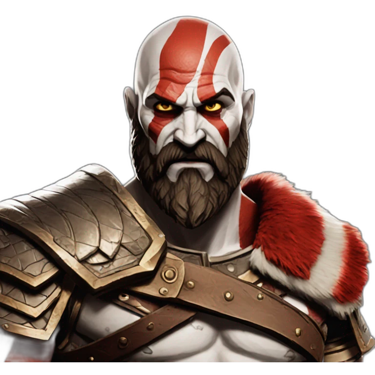 God of war Ragnarok kratos emoji