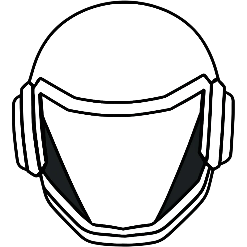 Casco blanco  emoji
