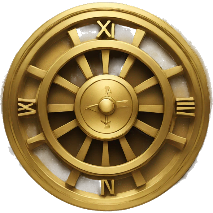 Golden dial of destiny emoji
