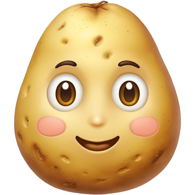 sunny potato  emoji