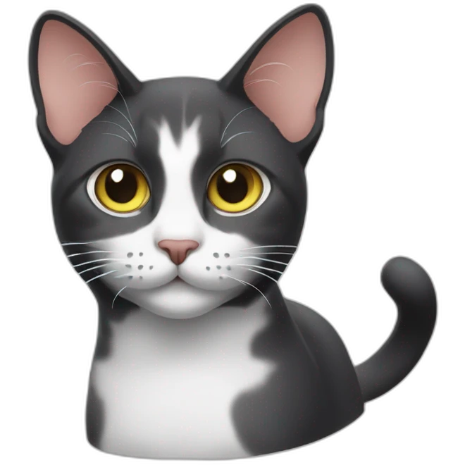 A Vulcan cat emoji
