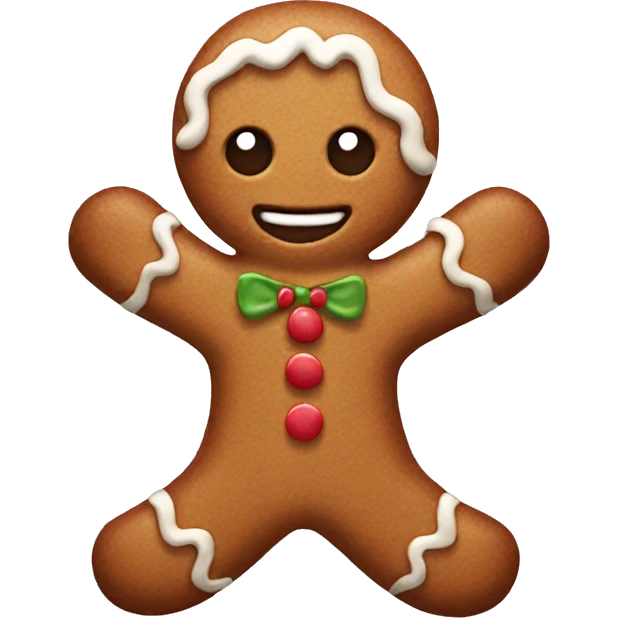 Gingerbread emoji
