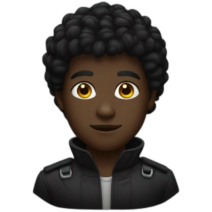 black phanter emoji