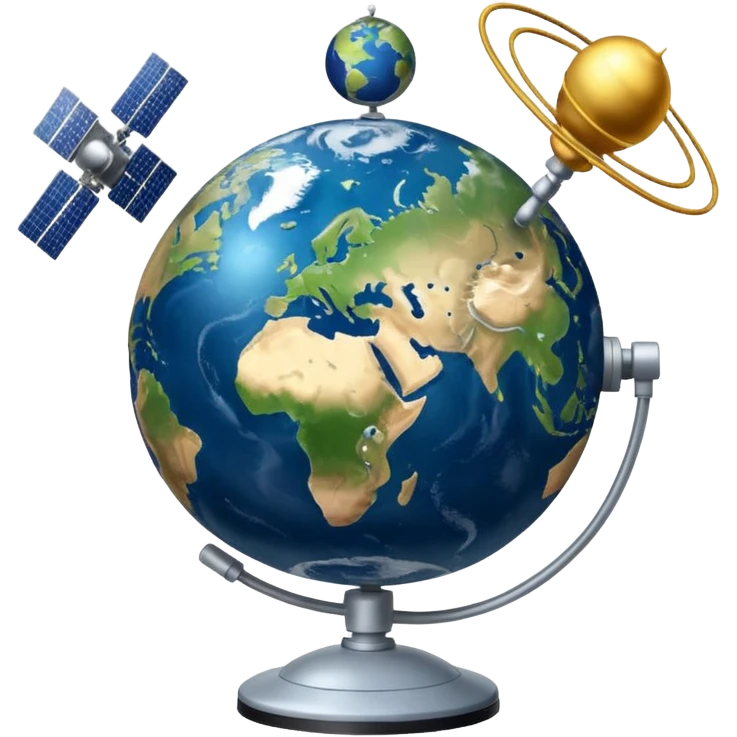 GPS-satellite system emoji