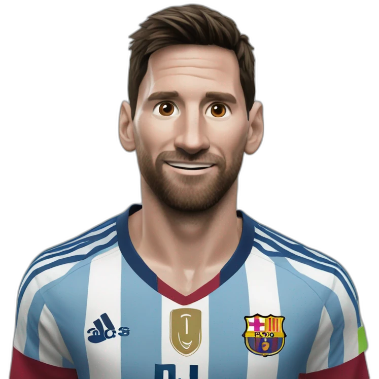 Renaldo sur Messi emoji