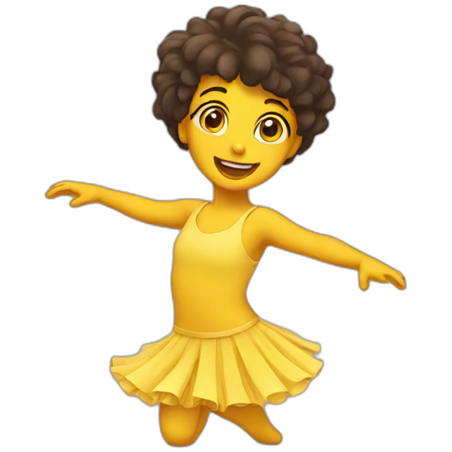 Dancing chick emoji