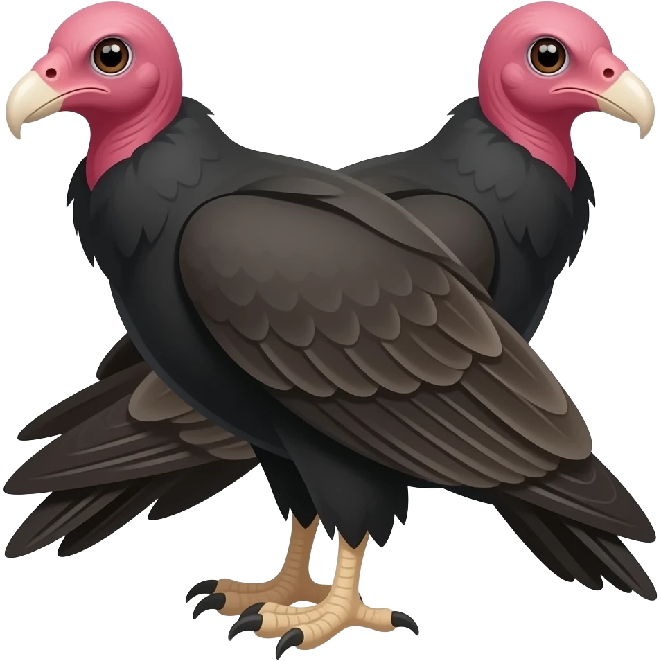 A turkey vulture emoji