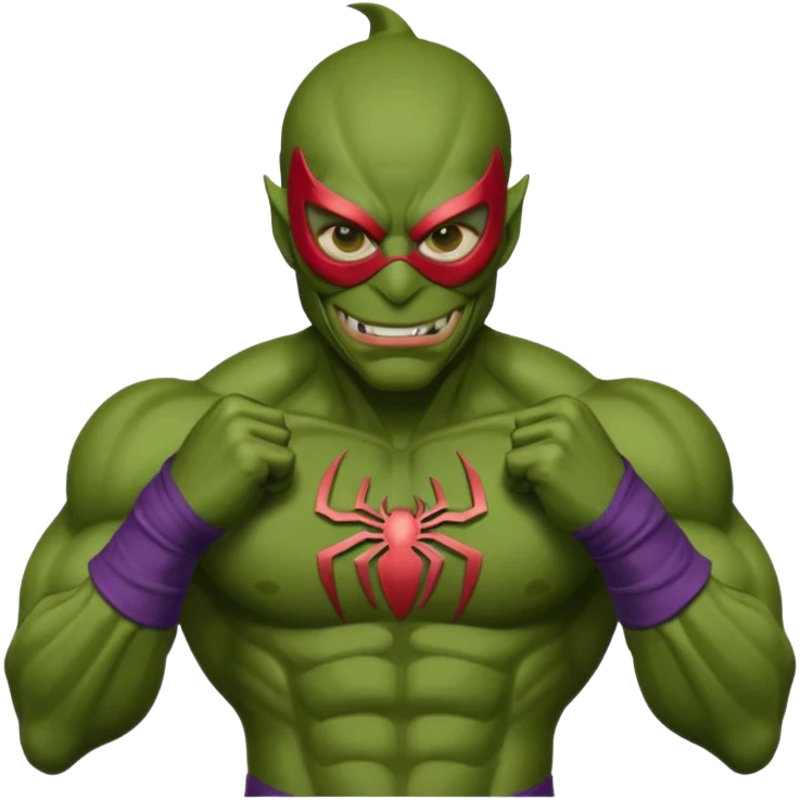 Green goblin's Spiderman  emoji