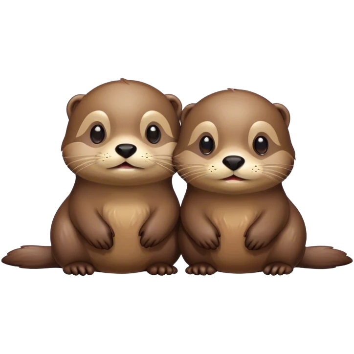 2 otters emoji