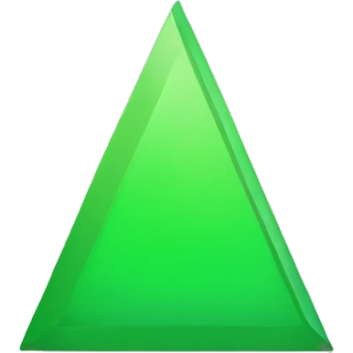 green triangle for kpis emoji