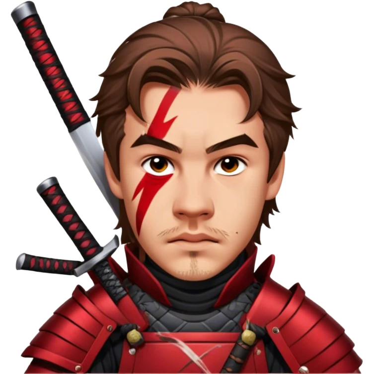 Battle-Ready Samurai emoji