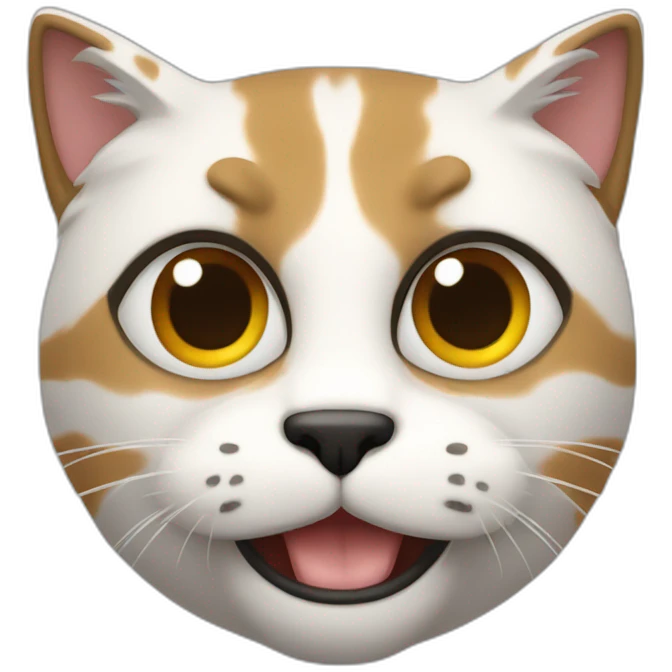 Gata colorada emoji