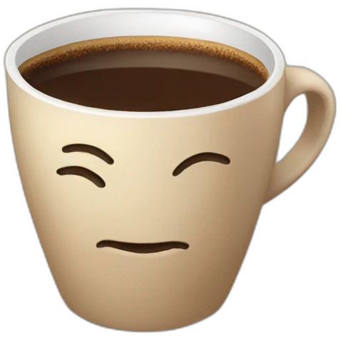 Cup of coffee emoji