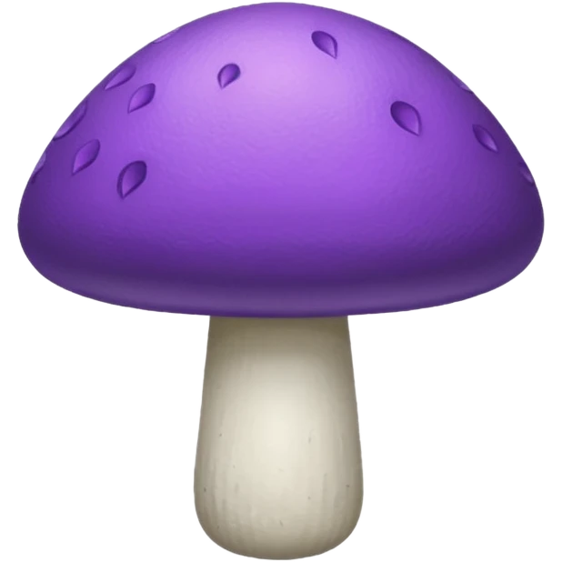 Champiñón morado emoji