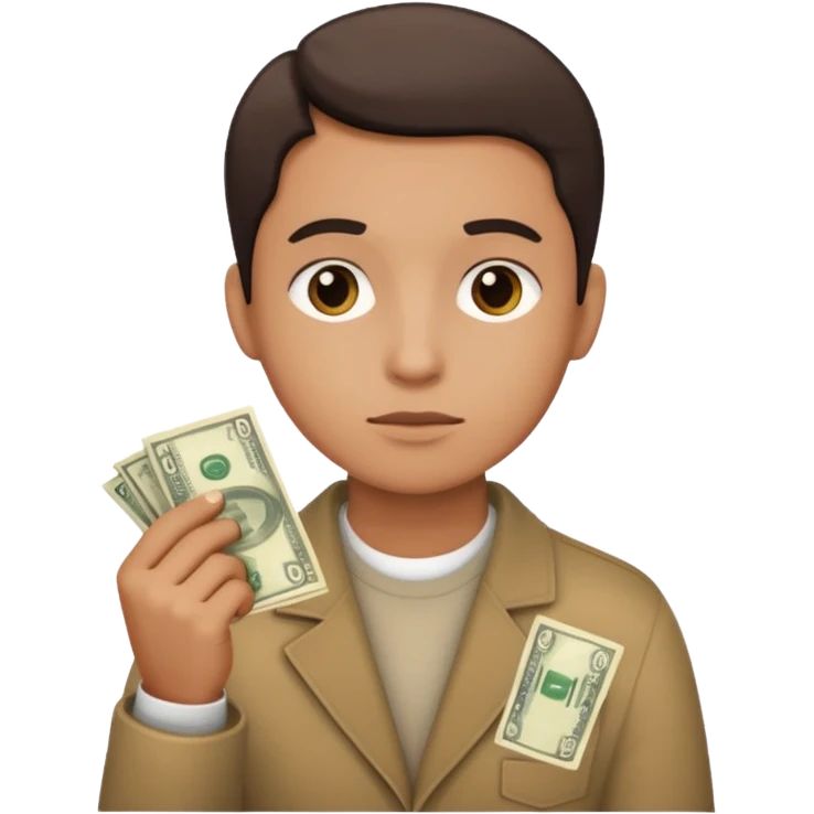 потребитель выбирает куда потратить деньги emoji