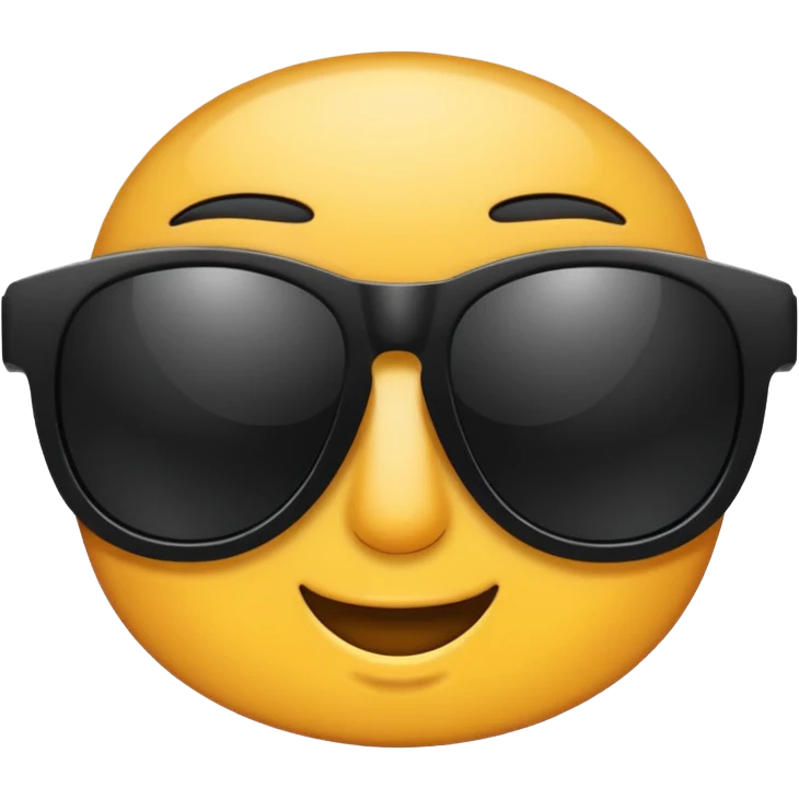 sunglasses emoji