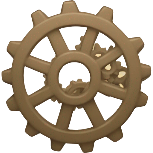 pour sand in gears emoji