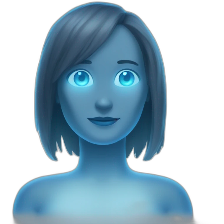 cortana hologram emoji