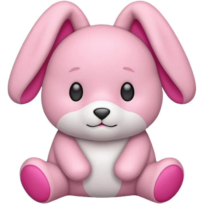 Labubu pink emoji