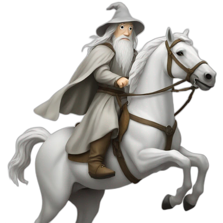 gandalf on the white horse emoji