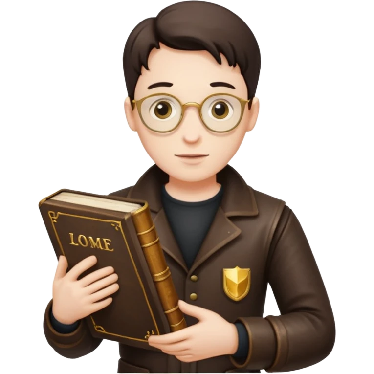 Book Collector + old tome emoji