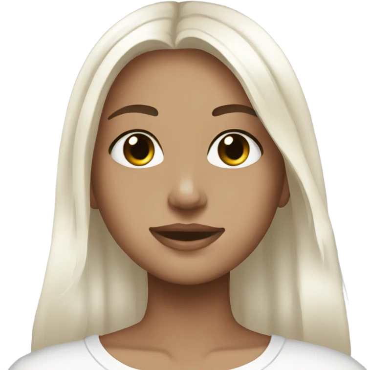 Aesthetic white clean girl emojis emoji