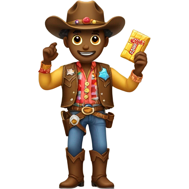 Cowboy Willy wonka emoji