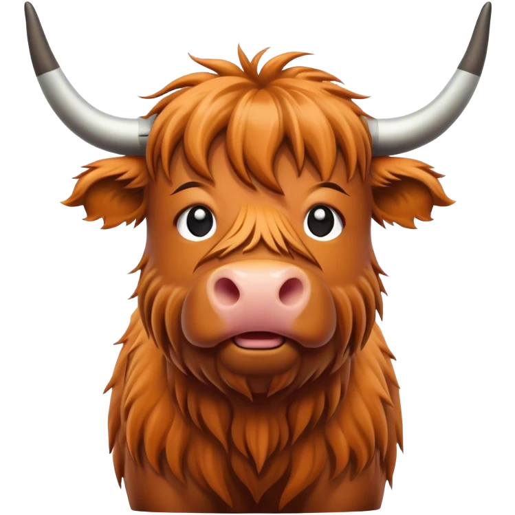 Highland cow emoji