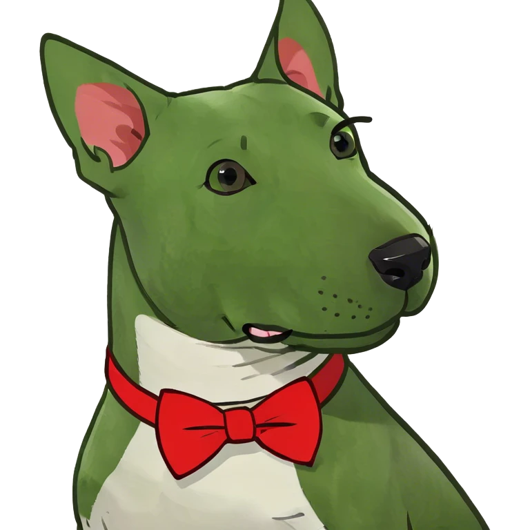miniature bull terrier emoji