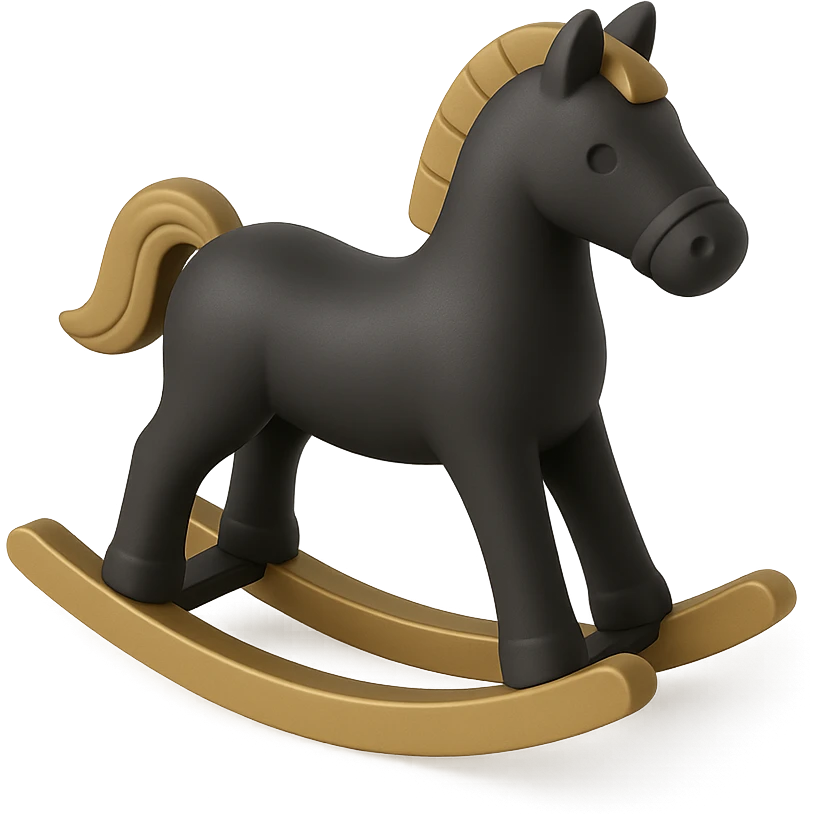 rocking horse emoji