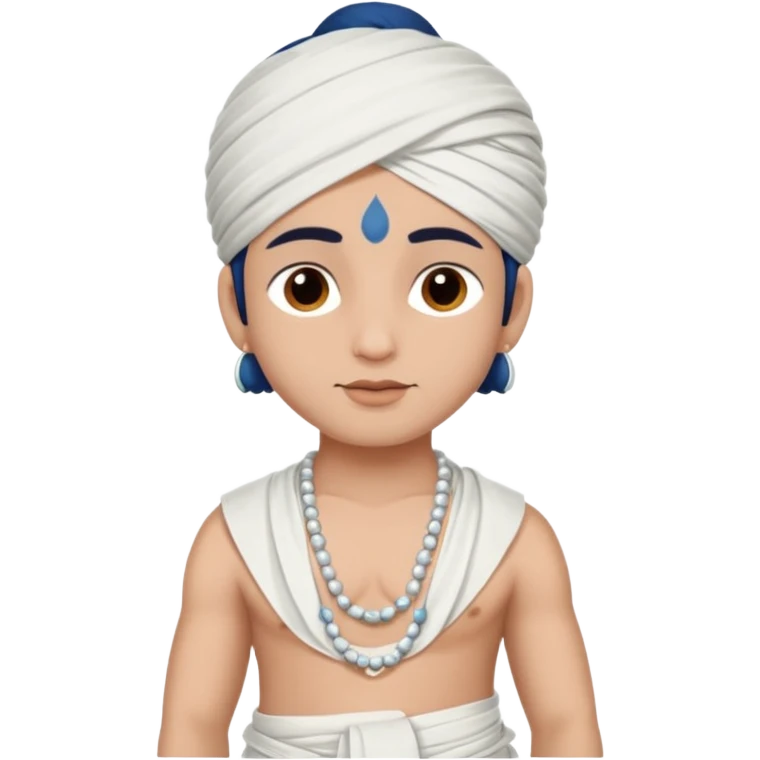 krishna white emoji