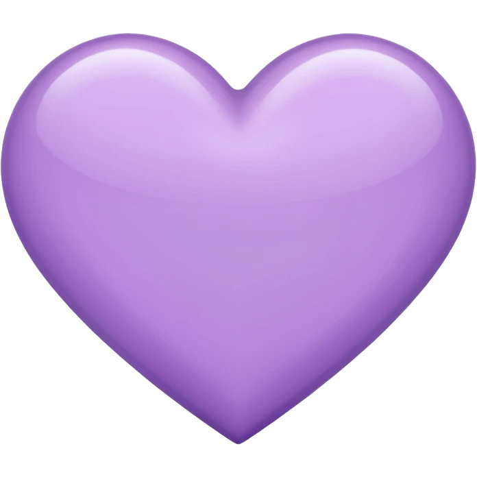 light purple heart  emoji