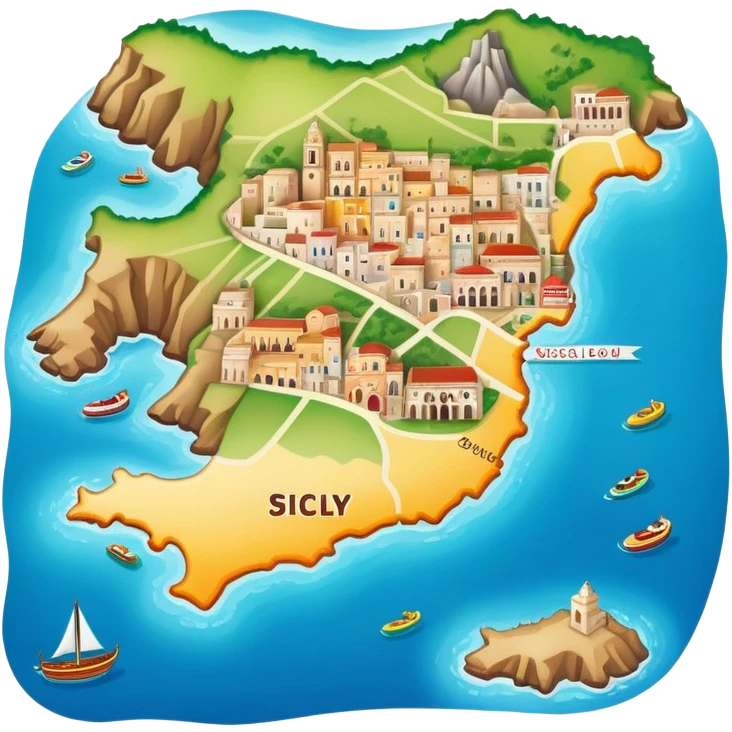 map of Sicily emoji