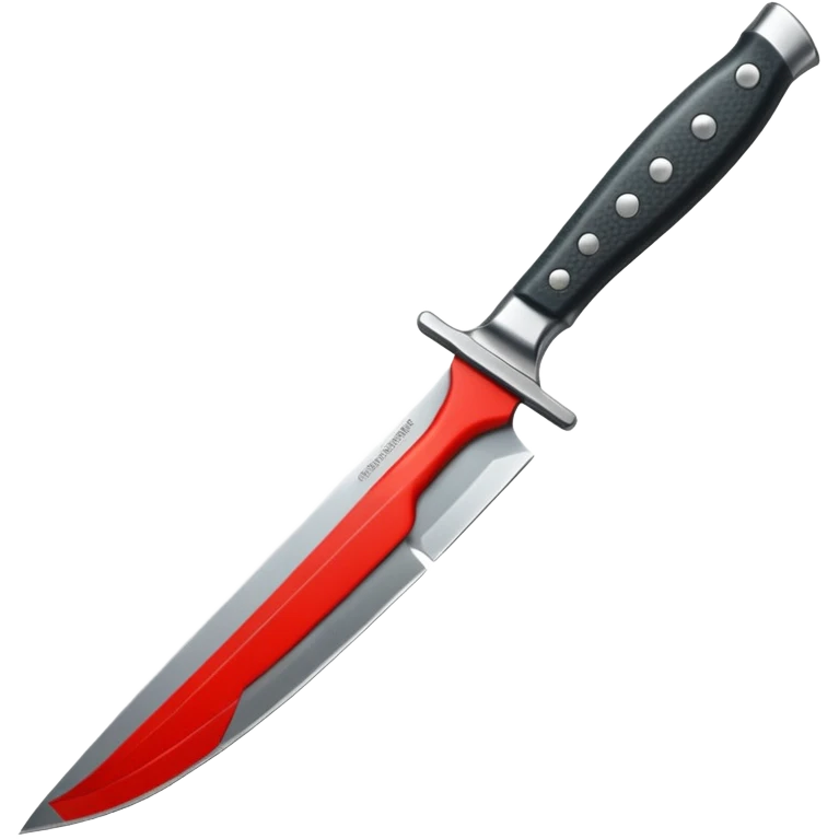 knife pointing  emoji