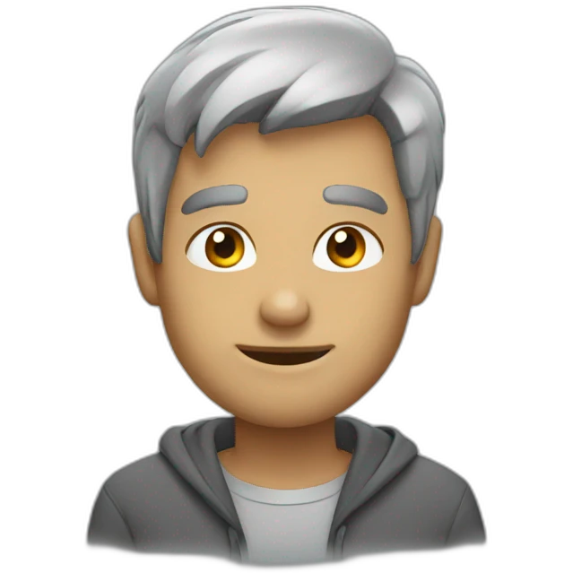 grey emoji