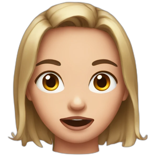 bratty girl emoji