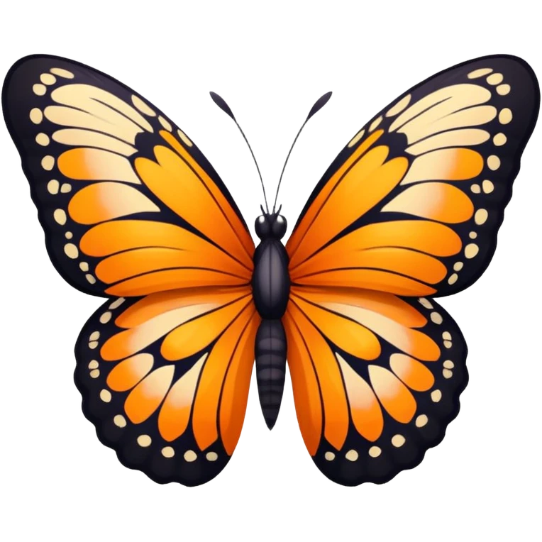 butterfly on flower emoji