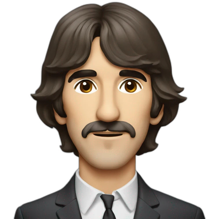 George harrison beatles emoji
