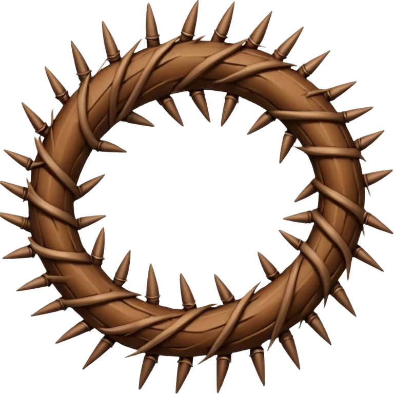 Crown of thorns  emoji