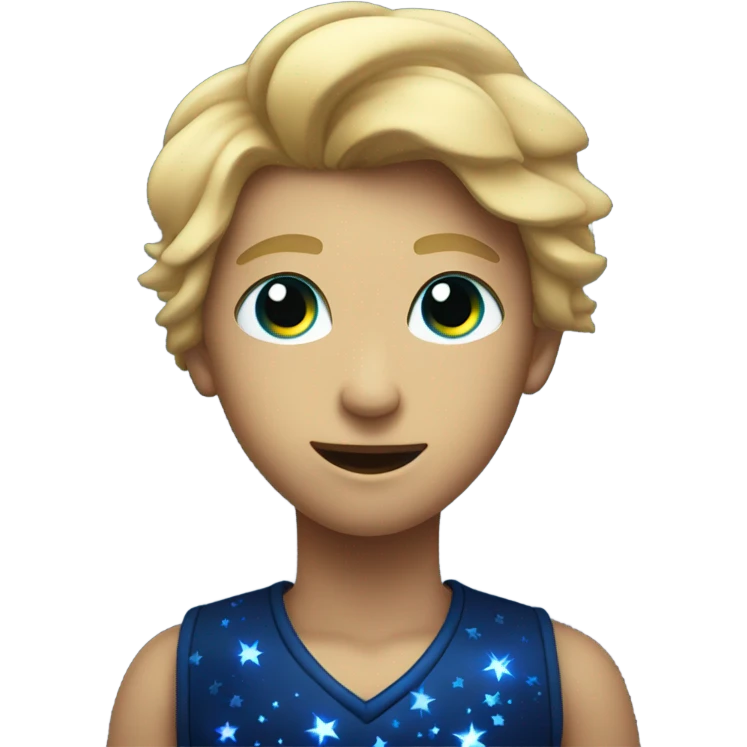 dark blue stars emoji