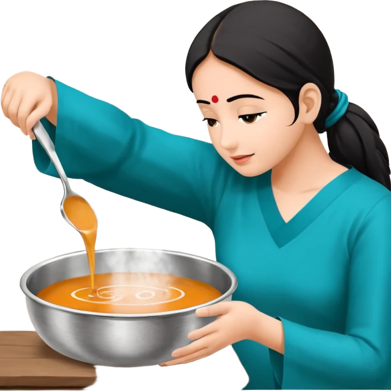 “एक छोटा, बेहद क्यूट लेकिन उदास दिखने वाला पपी, बड़ी गोल और नम आँखें, झुके हुए कान, हल्का बिखरा हुआ भूरे-सुनहरे रंग का फर। फटे-पुराने, गंदे टी-शर्ट और ढीली निकर पहने हुए। शरीर छोटा, कमजोर और मासूम अभिव्यक्ति के साथ धीरे-धीरे चलता हुआ। चेहरा बहुत इमोशनल, उदास और बेबस-सा।” emoji