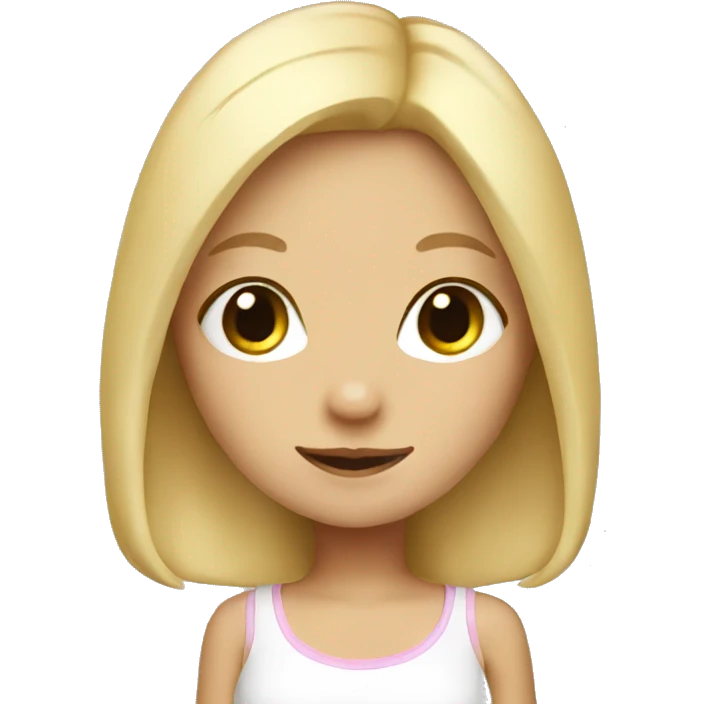 blonde bunny girl emoji