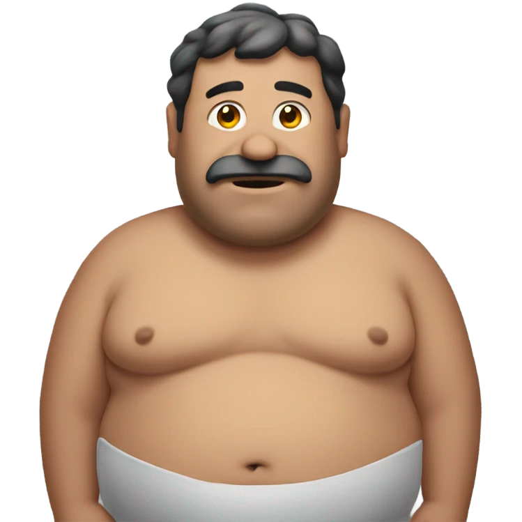 big belly man emoji