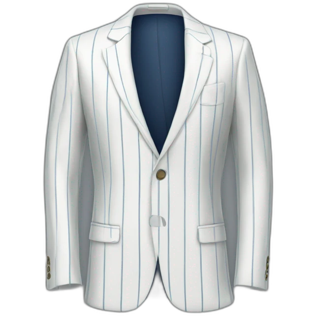 Blazer lineas blancas emoji