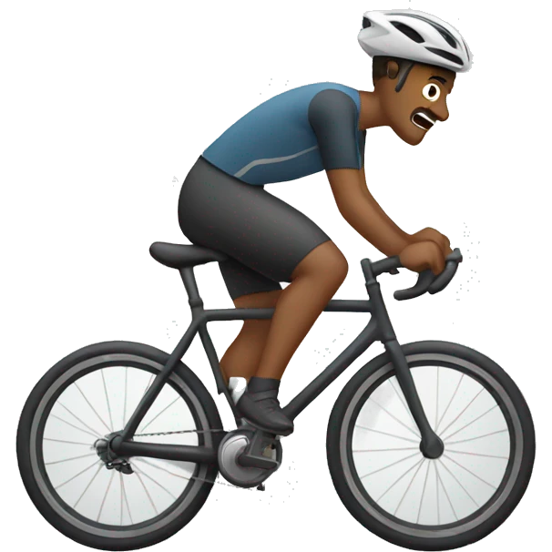 man cycling  emoji